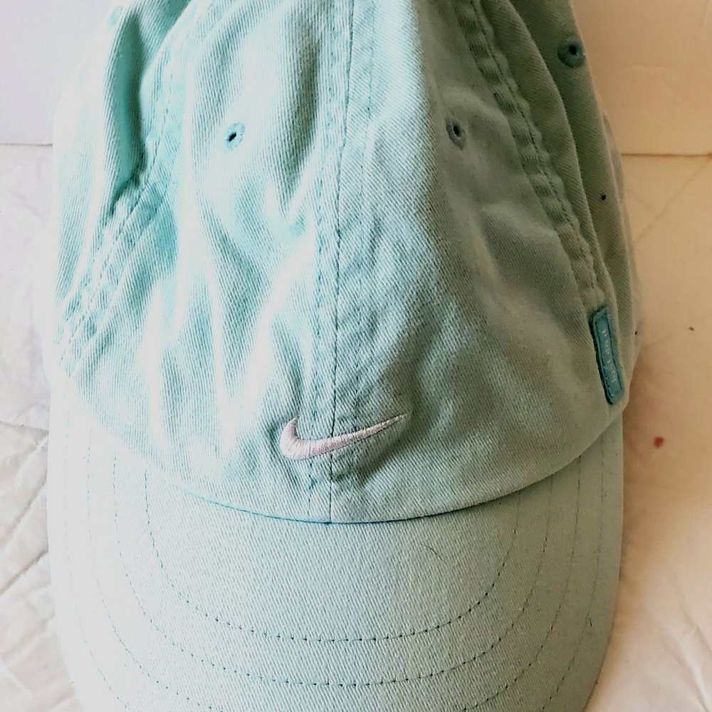 Vintage Nike Light Blue Logo Cap